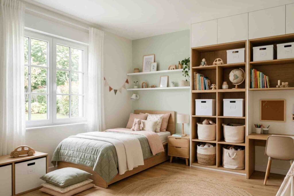 Quarto infantil bonito e funcional