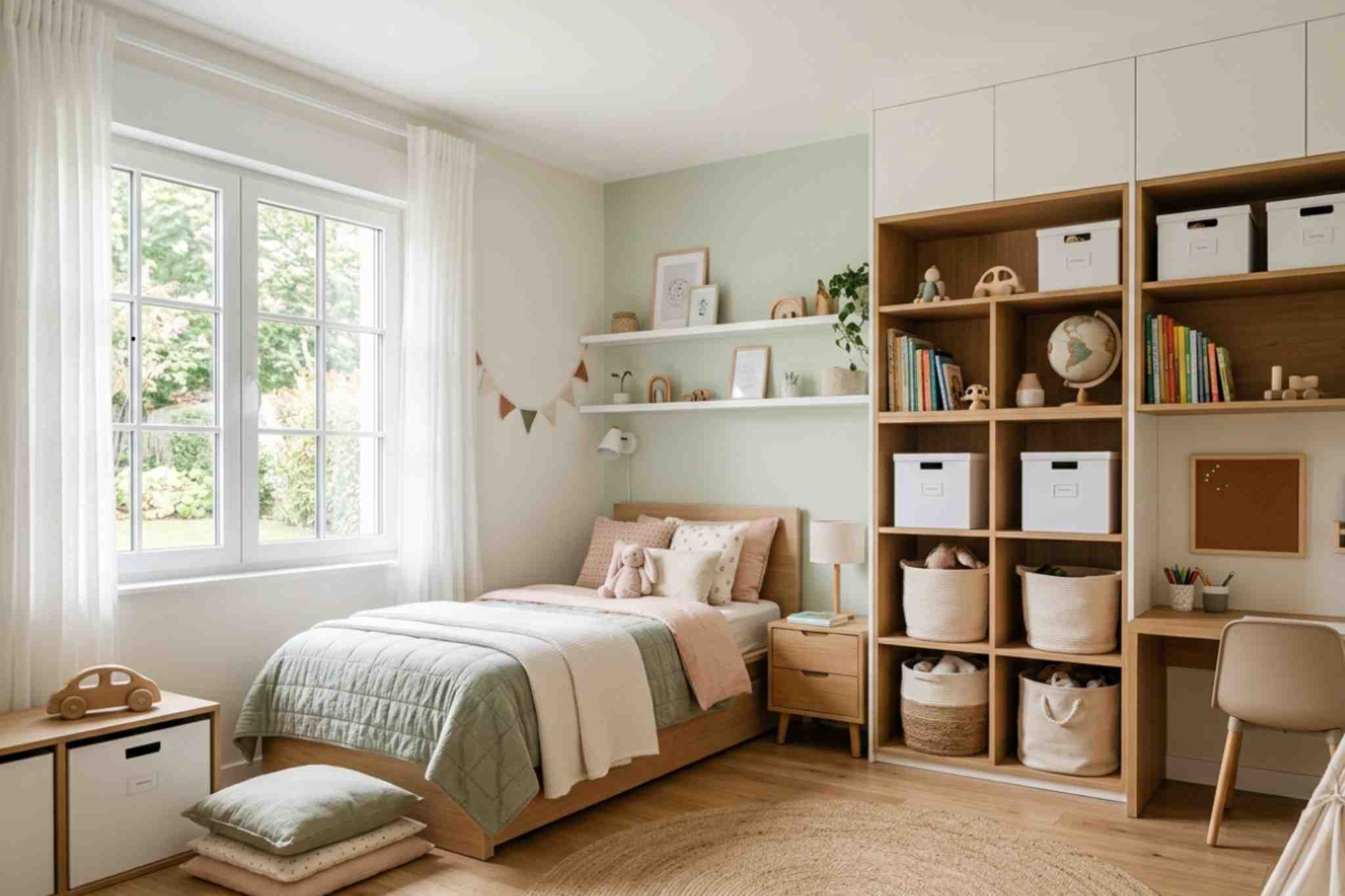 Quarto infantil bonito e funcional