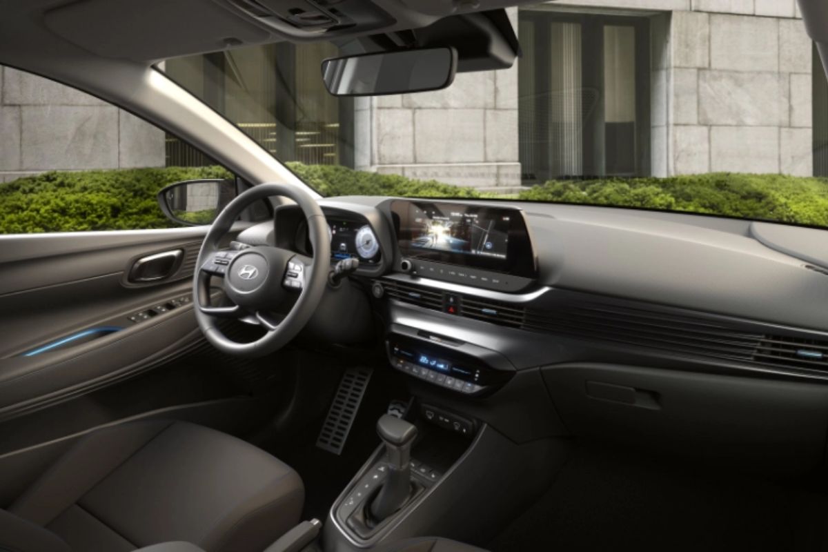 Interior do Hyundai Bayon