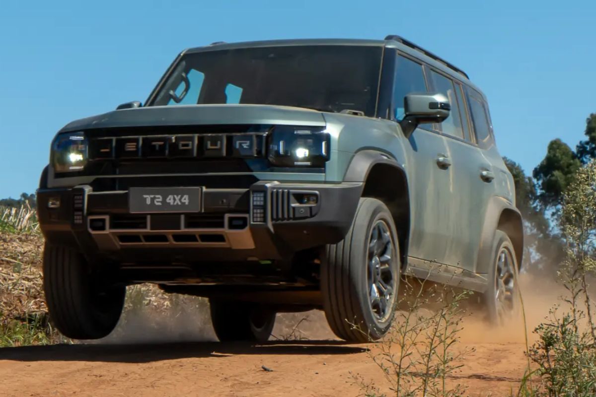 Jetour T2 XWD 4x4 na terra