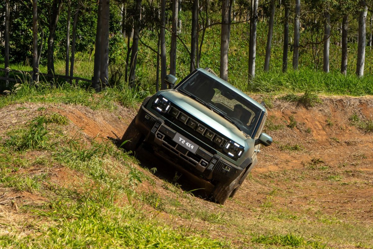 Jetour T2 XWD 4x4 na terra
