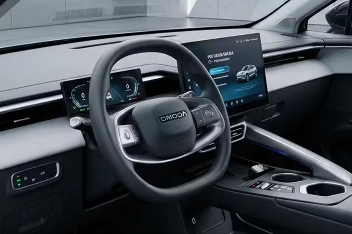 Interior do Omoda E5 2027