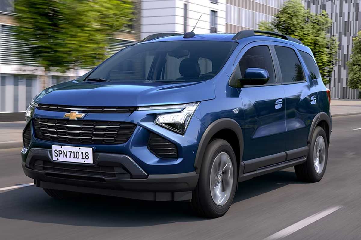 Chevrolet Spin - Foto: divulgação