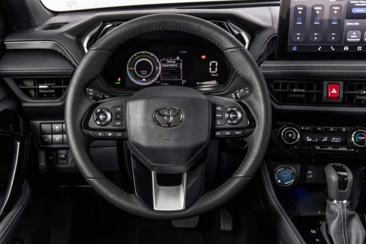 Interior do Yaris Cross (Divulgação/Toyota)